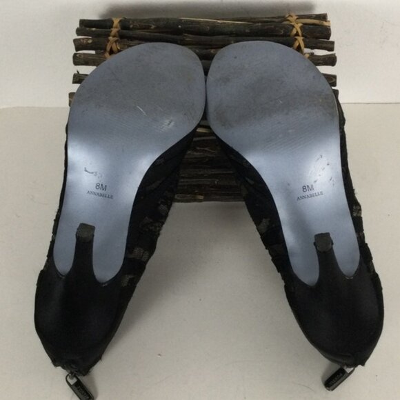 👛 (ANY 2/$25) COLLECTION PORTIA Annabelle 3.75” Heels with Solid Fabric/Mesh - Picture 10 of 13